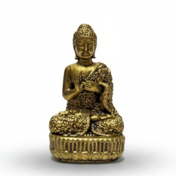 Mosazné miniatury bohů - Buddha (17 g) - 34 mm