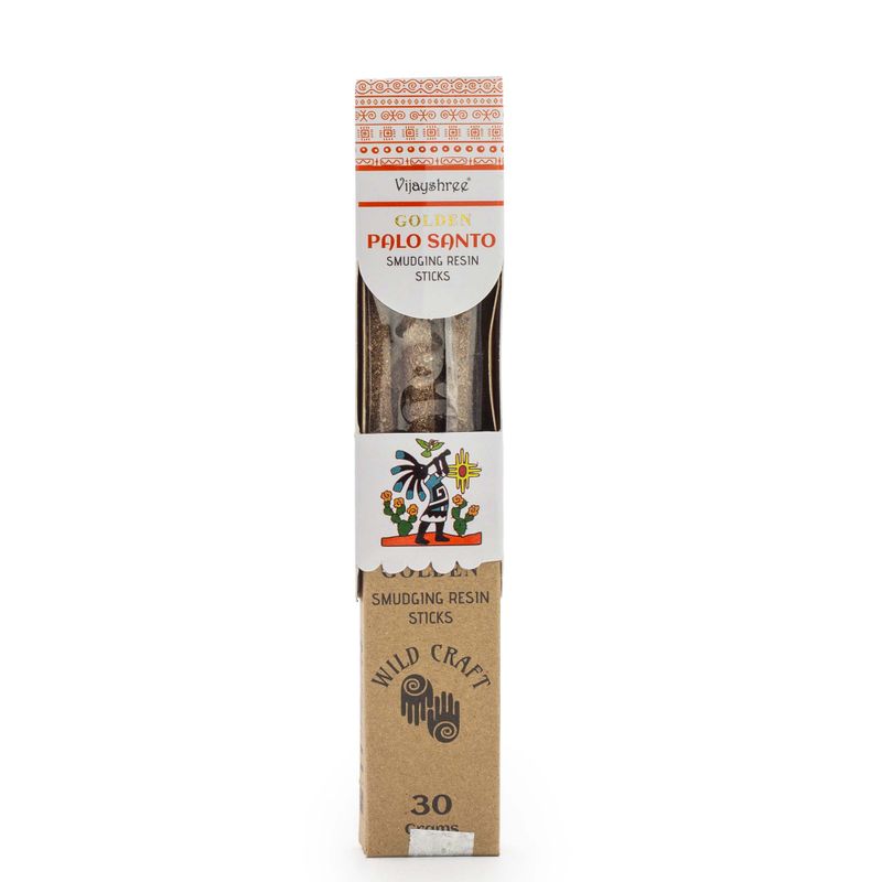 30g Golden Palo Santo Pryskyřičné Vonné Tyčinky (6s)