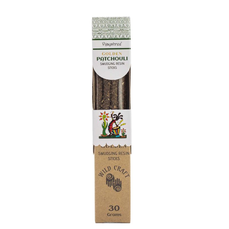 30g Golden Patchouli Pryskyřičné Vonné Tyčinky (6s)