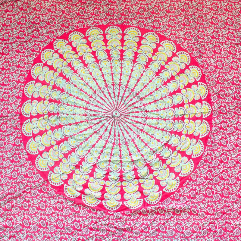 Sarong Mandala - Purpurová & Modrá
