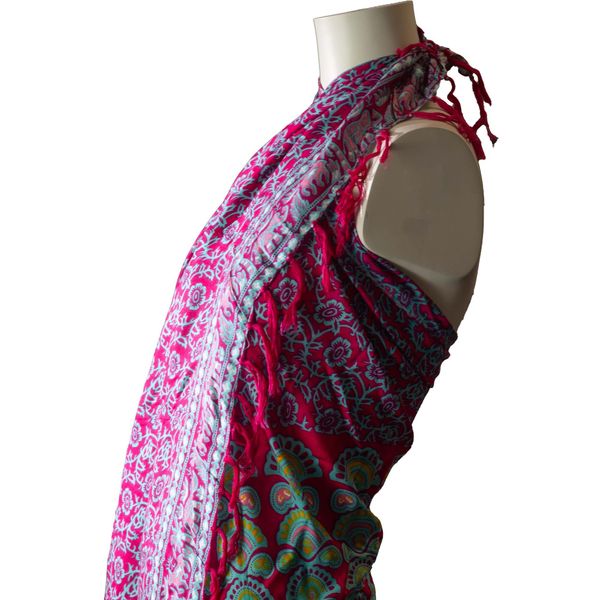 Sarong Mandala - Purpurová & Modrá