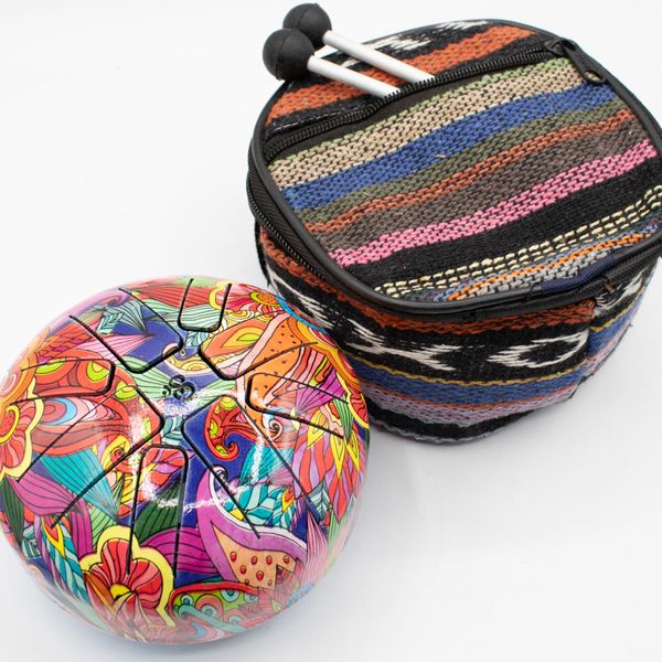 Malý Happy Buben - Psychedelický - 13×9 cm