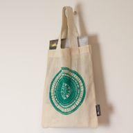 Ikonická mini taška na dárky - Městská mandala (4 barevné varianty) - (25x18cm) - Přírodní 4 oz