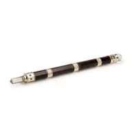 Hůlka Bloodroot Soverign - Extra dlouhá Fancy jaspis magická - Vršek krystalové koule - 26 cm