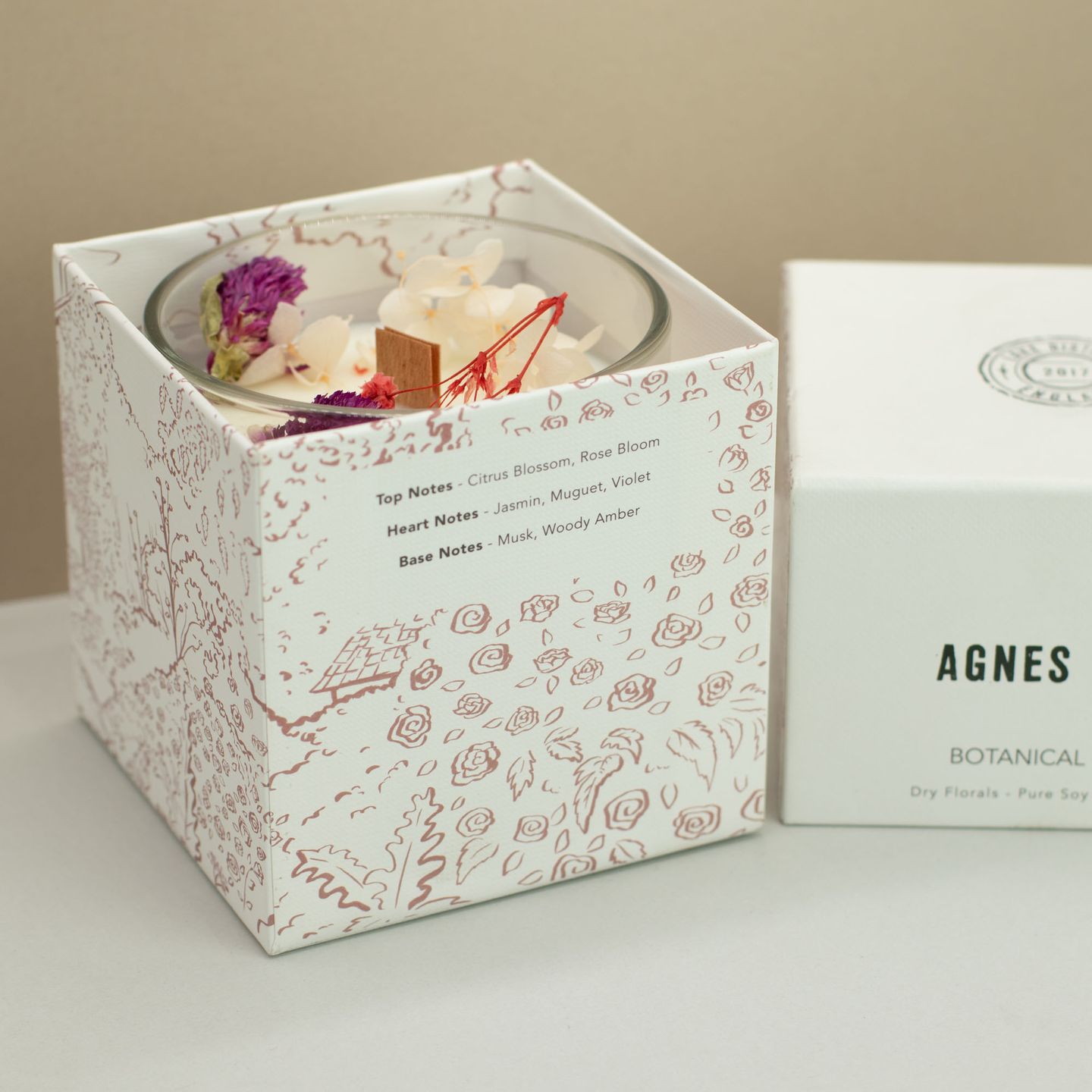 Anges & Cat Botanické Sójové Svíčky