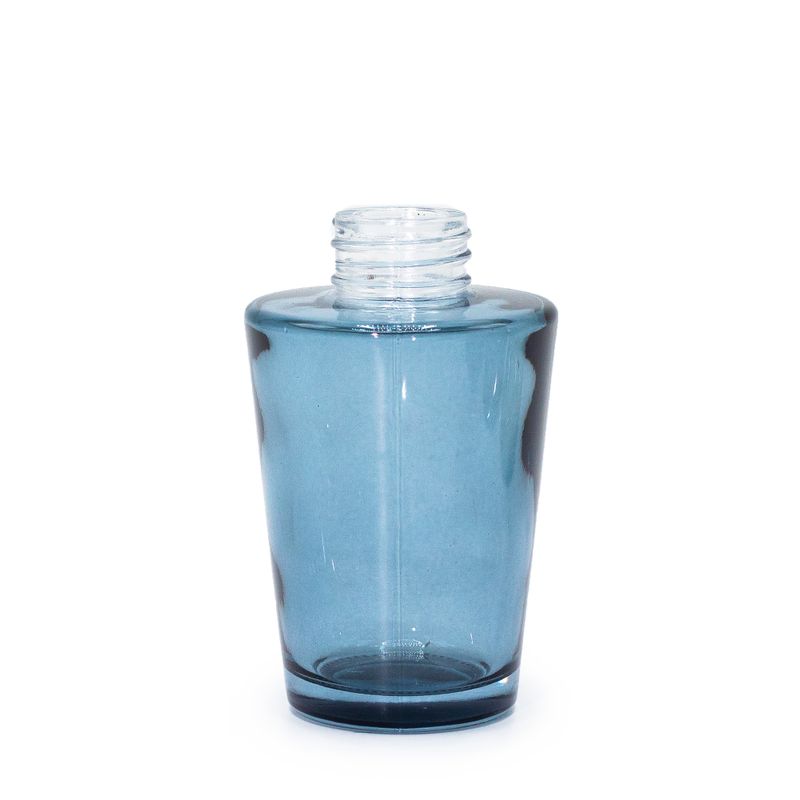 100ml Difuzní Lahvička - Váza (28mm Hrdlo) - Kouřová Modrá