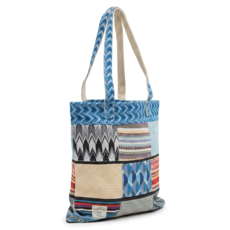 Patchwork Kathmandu taška na rameno - Dhaka Design (37×38 cm)