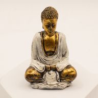 Zlatý mini Buddha (různé barvy)
