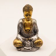 Zlatý mini Buddha (různé barvy)
