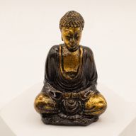 Zlatý mini Buddha (různé barvy)