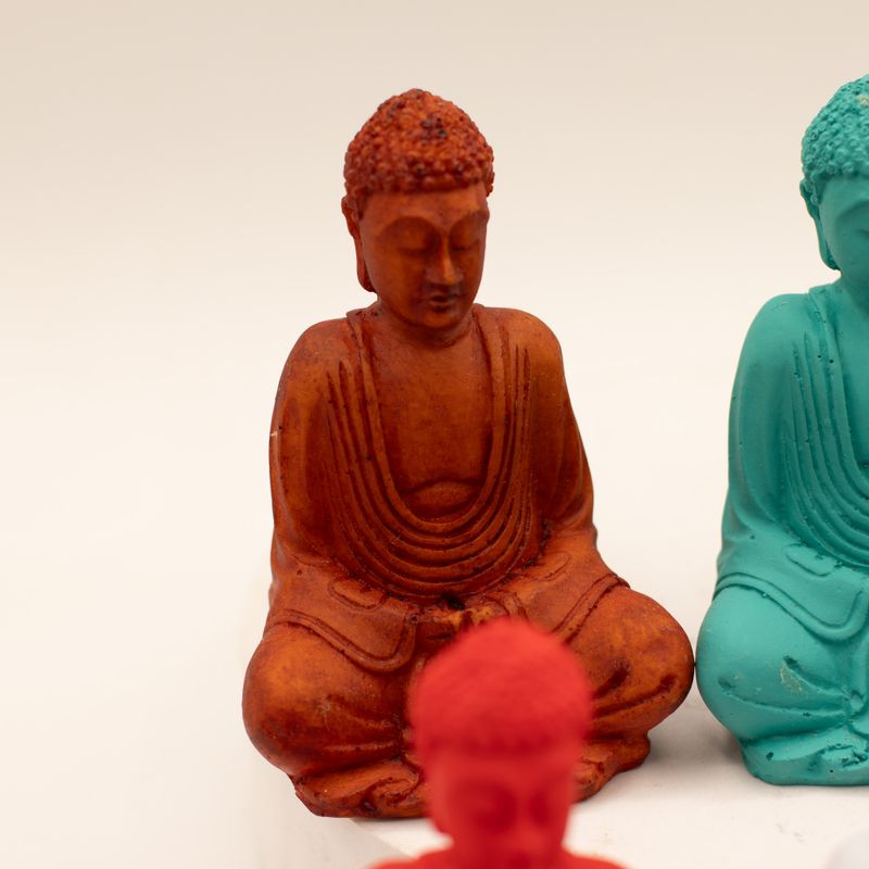 Matný Mini Buddha (různé barvy)