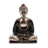Černá a šedá Buddha - Střední