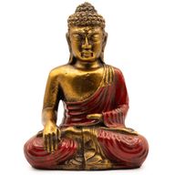 Červený a zlatý Buddha - Velký