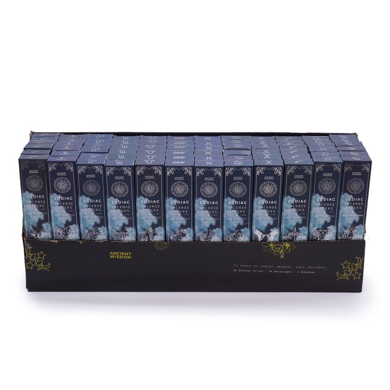 Začínací sada vonných tyčinek Zodiac Crystal Scents
