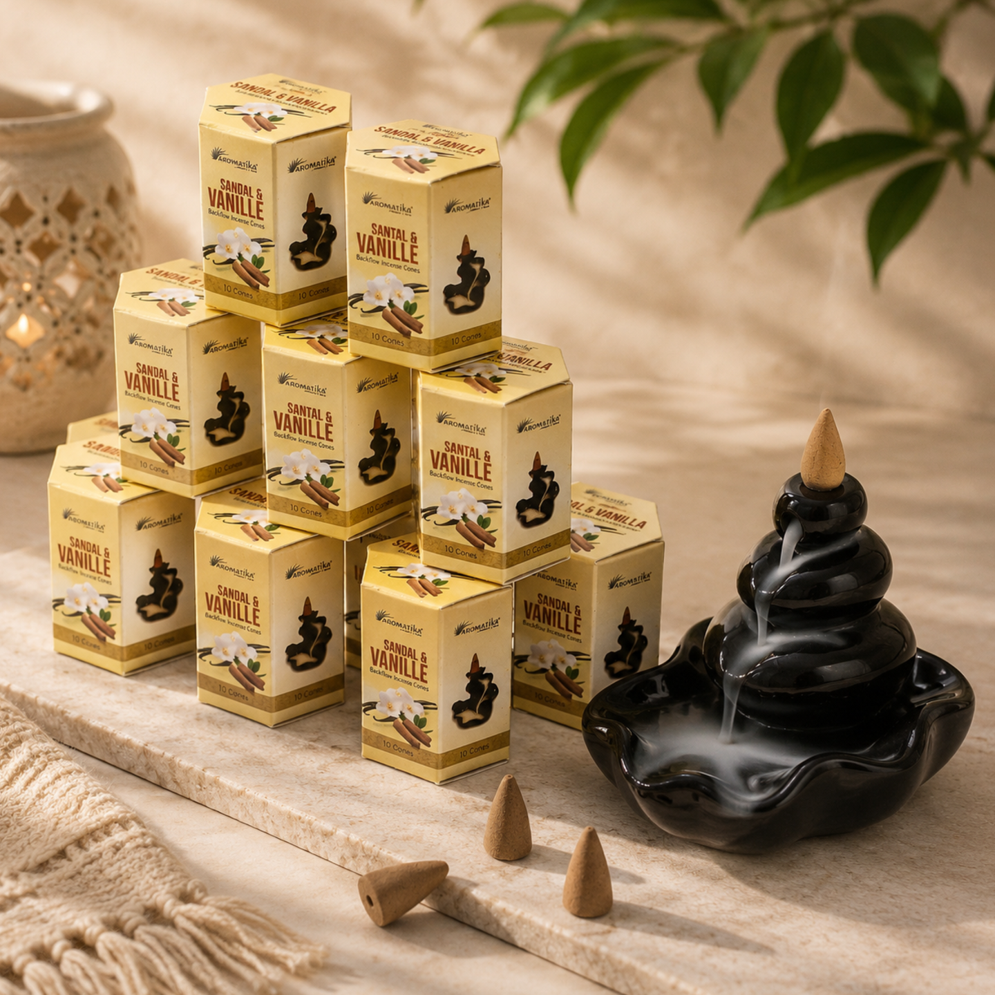 Aromatika Masala Kužele Tekoucí Dým