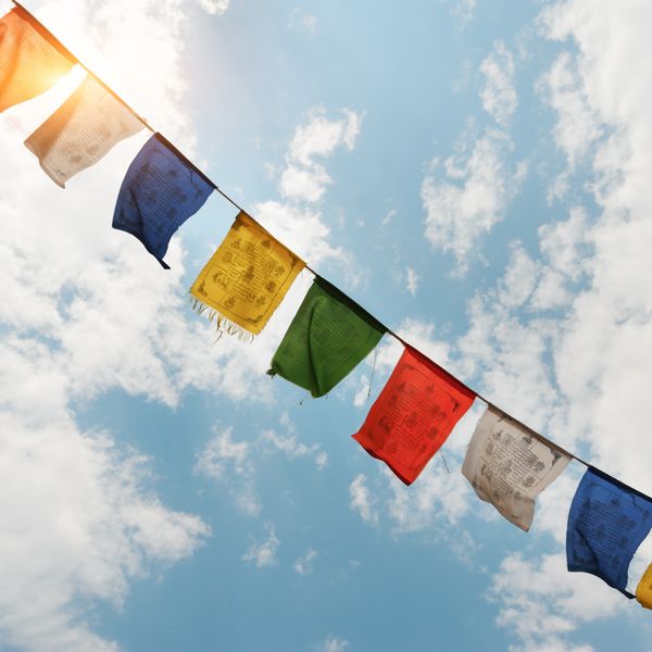 Tibetské Vlajky