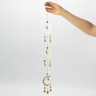 Indické zvonky - Moon Drop - 10 zvonů - 6,5 × 63 cm