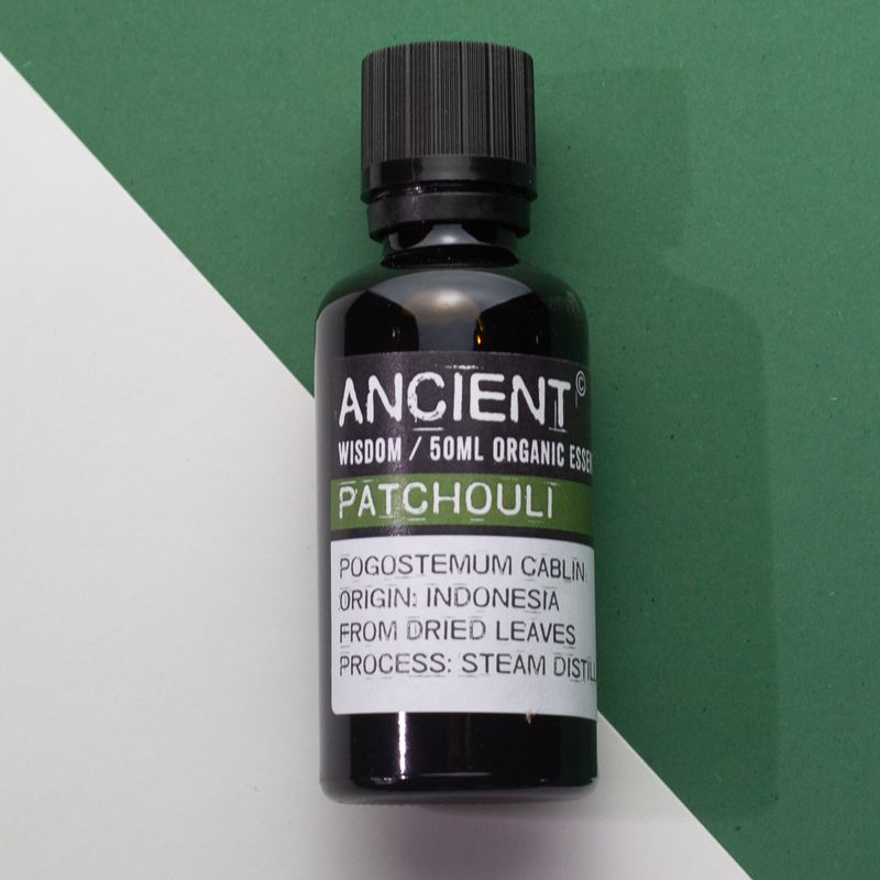 Patchouli organický esenciální olej 50 ml