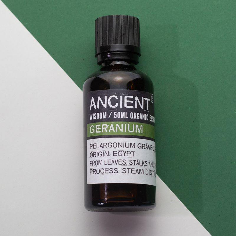 Geranium organický esenciální olej 50 ml