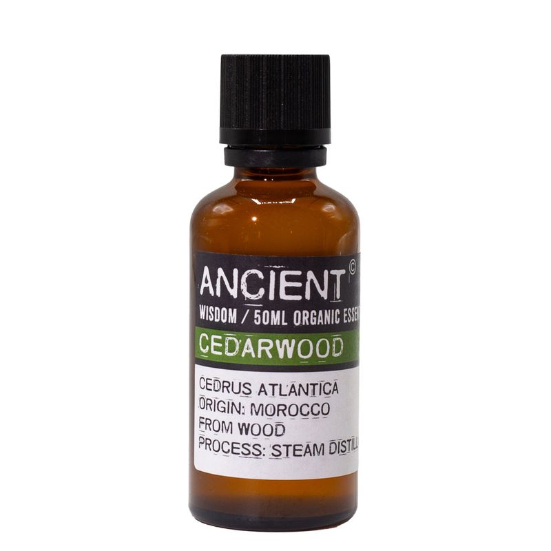 Organický éterický olej ze cedru atlasového 50 ml