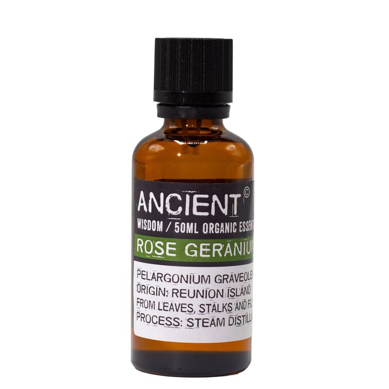 Organický esenciální olej z pelargónie růžové 50 ml