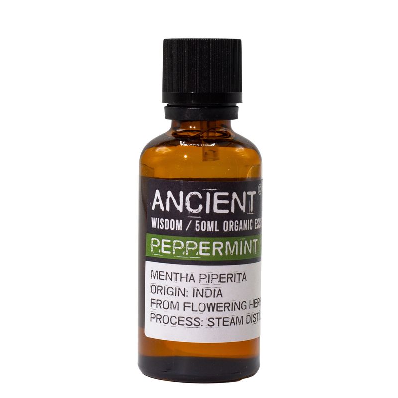 Organický esenciální olej z máty peprné 50 ml