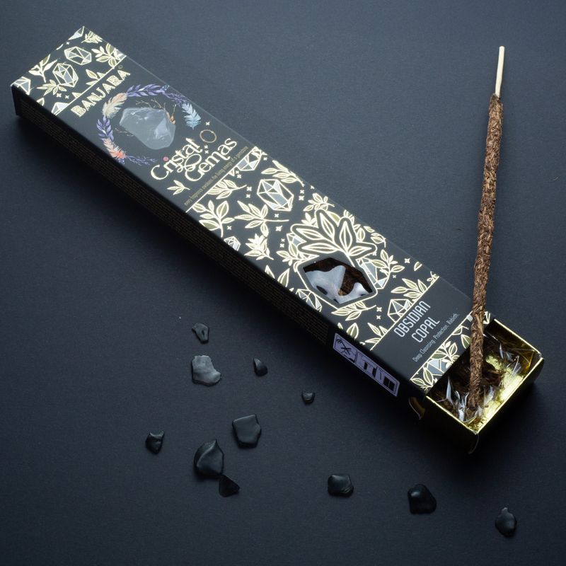 Banjara Křišťálové Drahokamy - Obsidián Kopál