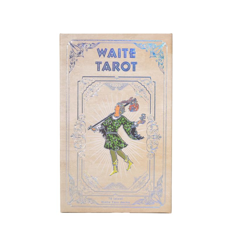 Sada karet Waite Tarot se stříbrnou folií - včetně brožury