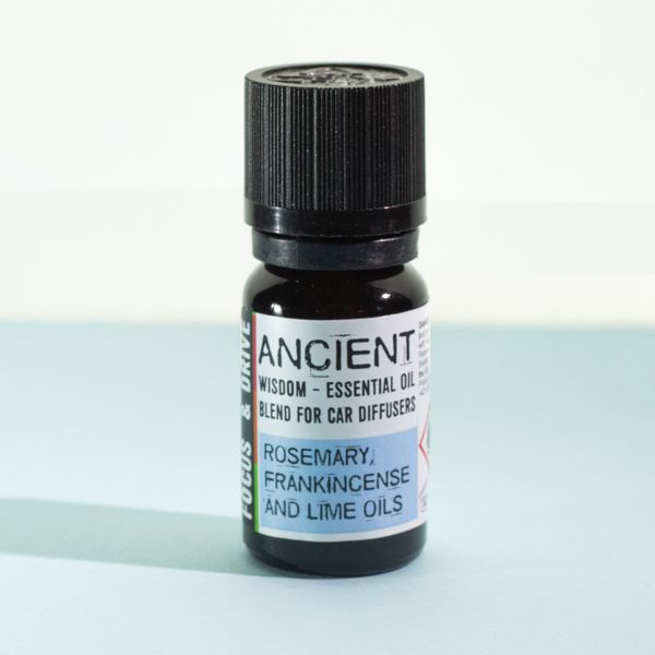 10ml Aromaterapeutické Směsi pro Aroma Difuzéry do Auta - Soustřeď se & Řiď