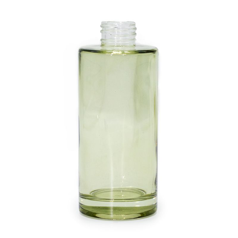200ml vysoká láhev na difuzér s ratanovými tyčemi (28mm hrdlo) - kouřově zelená