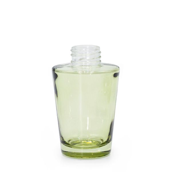 100ml Difuzní Lahvička - Váza (28mm Hrdlo) - Kouřová Zelená