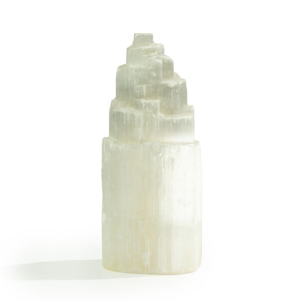 Přírodní Selenitová Lampa - 20 cm
