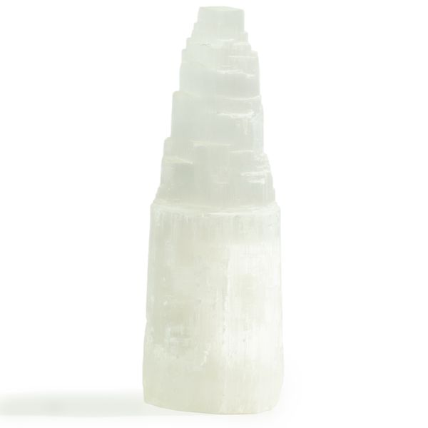 Přírodní Selenitová Lampa - 25 cm