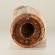 šedá himálajská solná lampa - 2-3 kg