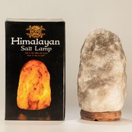šedá himálajská solná lampa - 2-3 kg