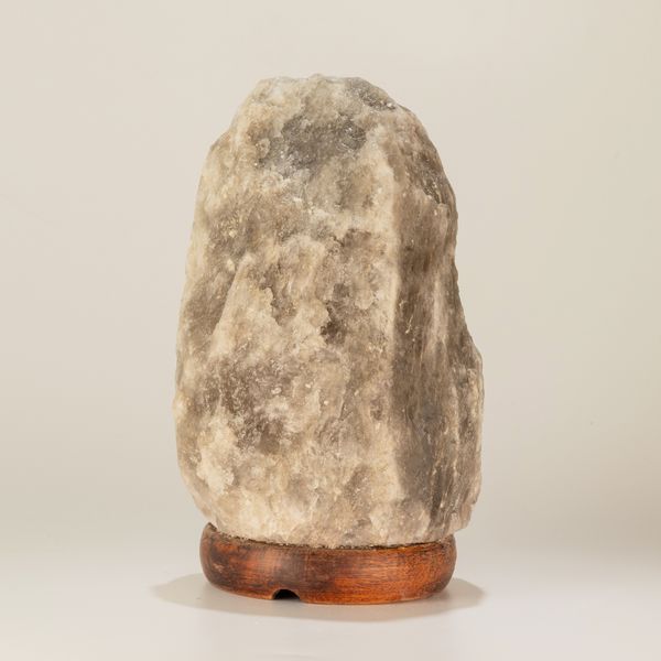 Himalájská Solní Lampa - Šedá - 1.5-2kg