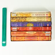 HEM Hexaganal Kadidlo - Kolekce pryskyřic a záchytný popelník (balení 6 kusů)