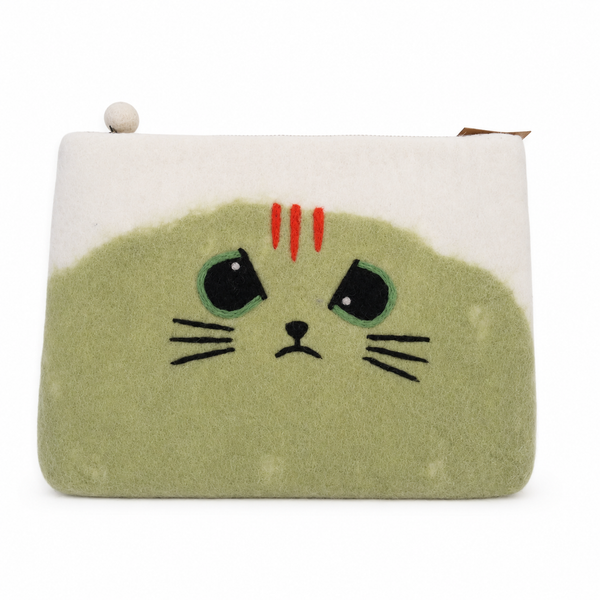 Filcové pouzdro na notebook - Grumpy Cat