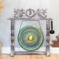 Střední gong ve stojanu - 50 cm - Greenwash