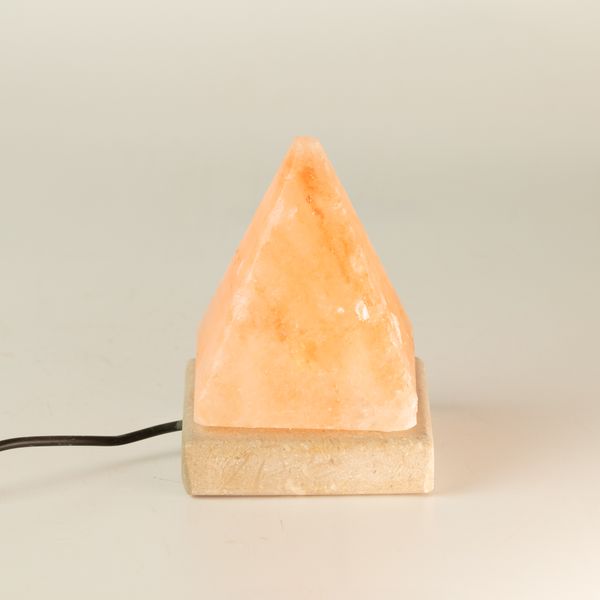 USB Přírodní Solná Lampa - 9 cm