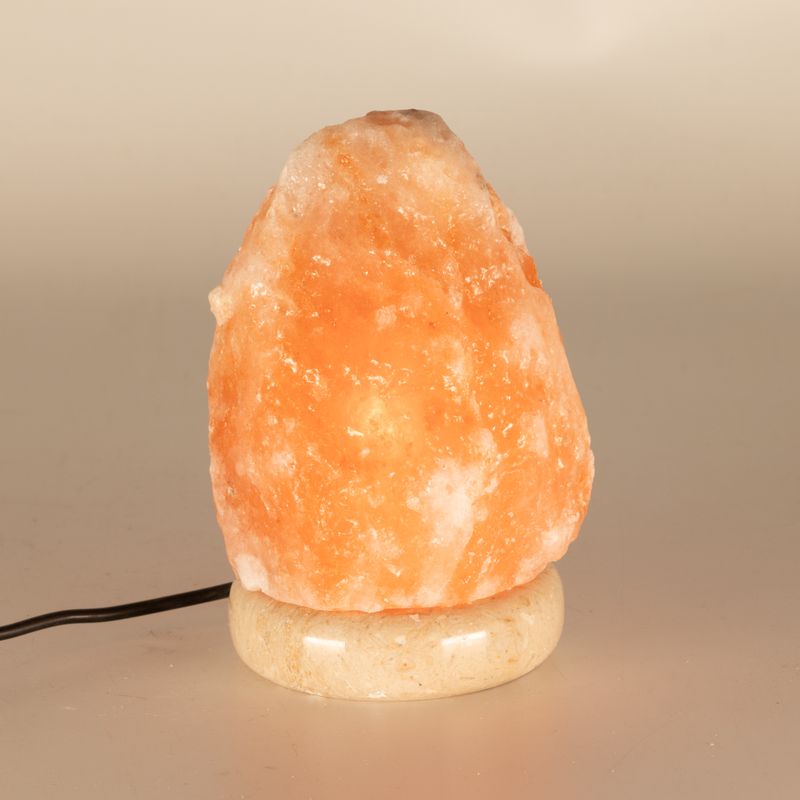 Kvalitní USB přírodní solná lampa - 11,5 cm (vícebarevná)