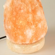 Kvalitní USB přírodní solná lampa - 11,5 cm (vícebarevná)