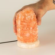 Kvalitní USB přírodní solná lampa - 11,5 cm (1 ks)