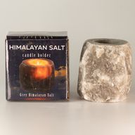 Držák na svíčky ze šedé soli 600–800 g