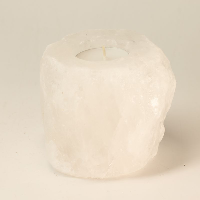 Crystal Rock svícen ze soli Himálaje 600–800 g