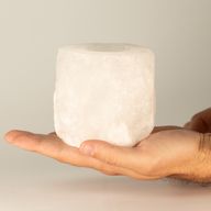 Crystal Rock svícen ze soli Himálaje 600–800 g