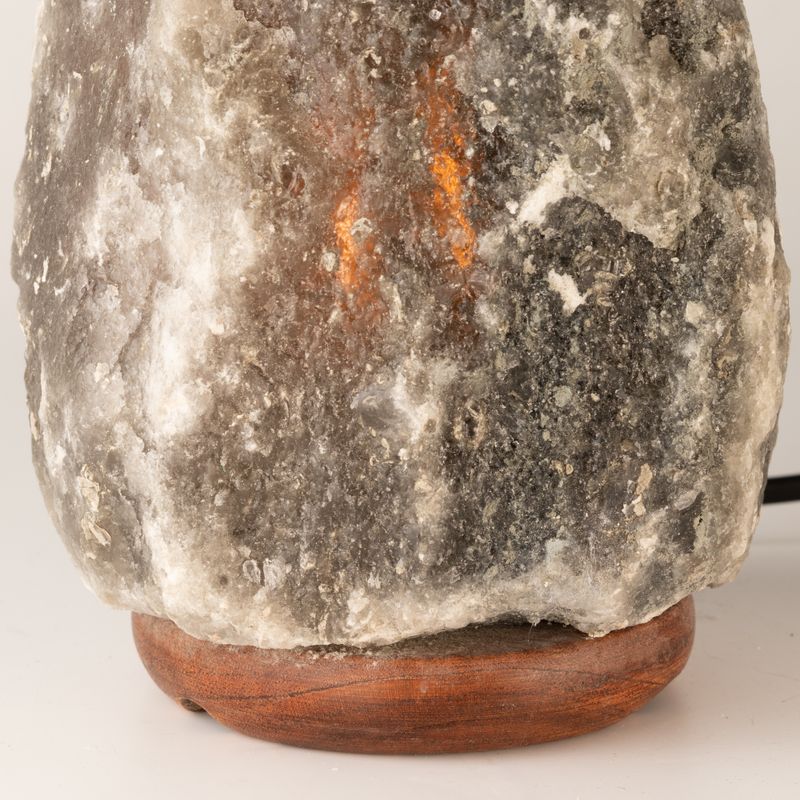 Šedá himálajská přírodní solná lampa – 3–5 kg