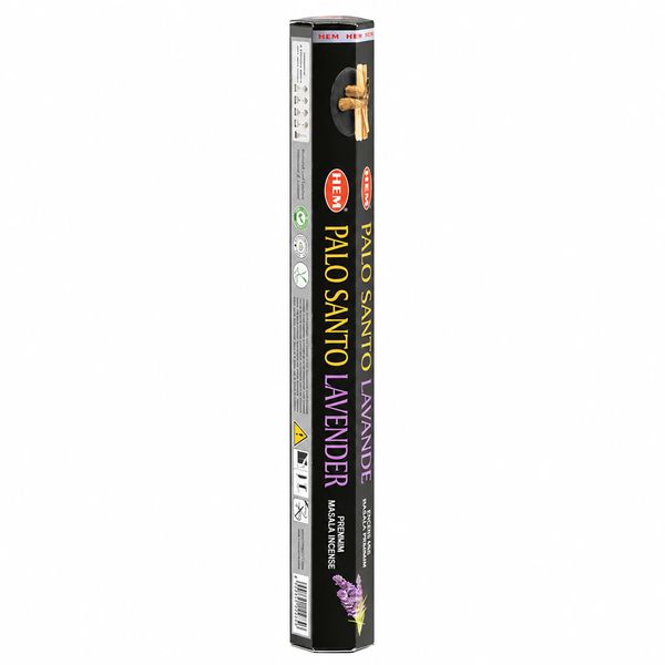 HEM Šestiúhelníkové Kadidlo - Palo Santo Masala - Levandule