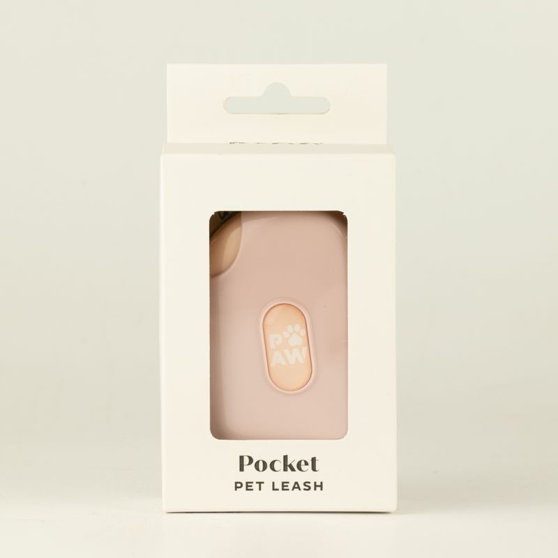 Vodítko Paw Pet - Pocket Pod - růžová - 1,5 m
