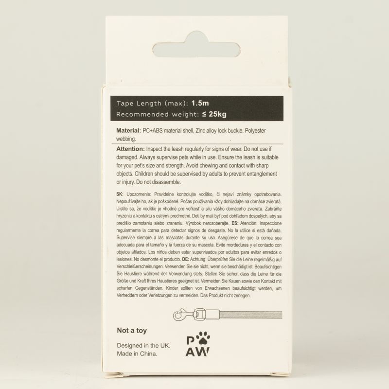 Paw Pet Vodítko - Pocket Pod - Zelená - 1,5 m